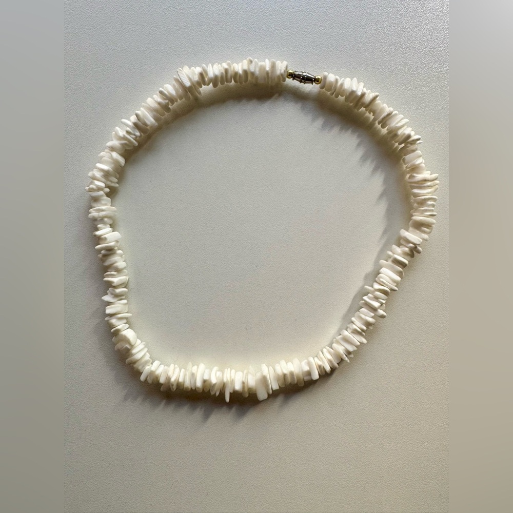 New Authentic Puka Shell Necklace from Monterey, California